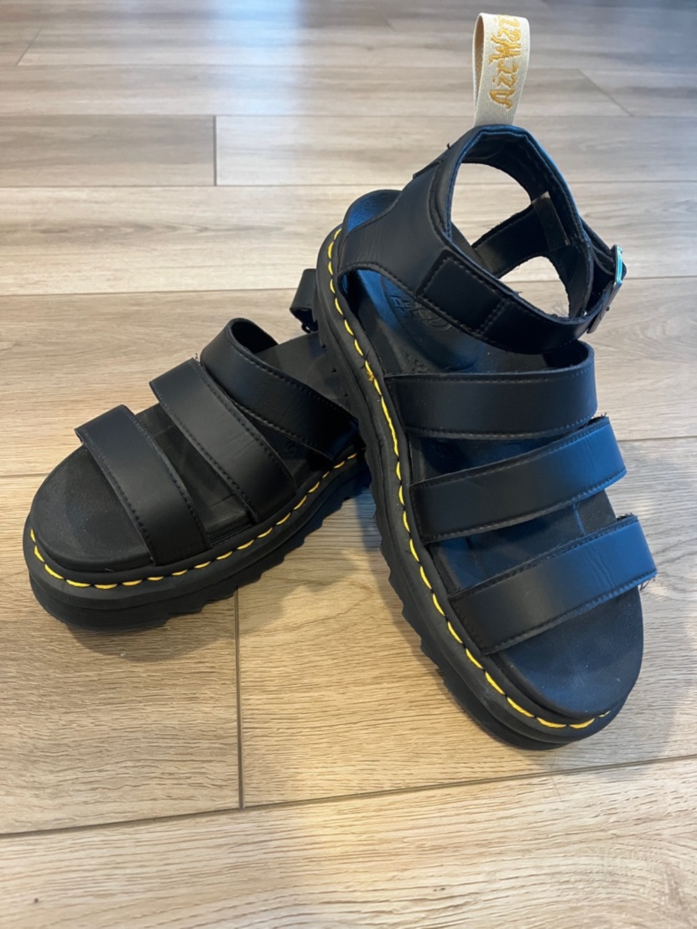Dr. Martens Blaire Athena Leather Strap Sandals